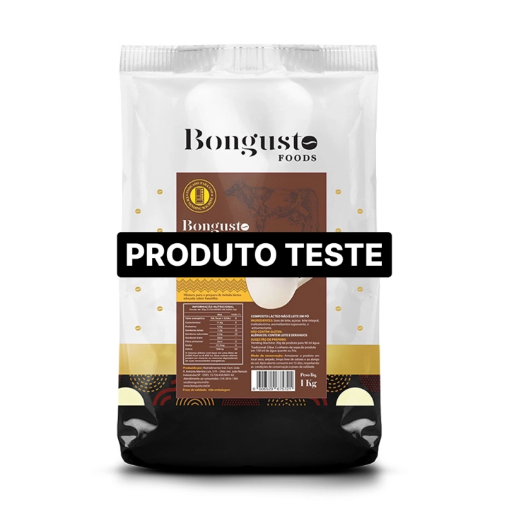 Imagem do produto Produto Teste Frapê Sabor Morango Pacote De 1kg
