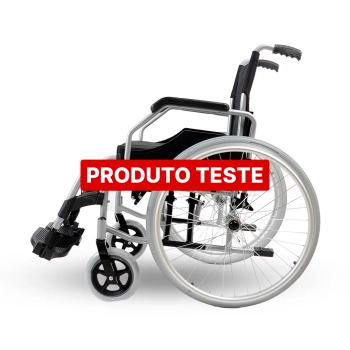 Produto teste cadeira de rodas modelo D999 resistente até 90kg TESTE - 02