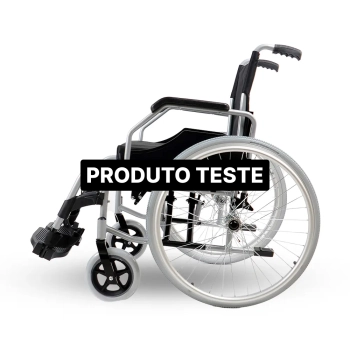 Produto cadeira de rodas modelo D100 dobrável resistente até 100kg TESTE - 01