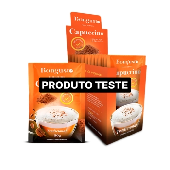 Produto Teste Frapê Sabor Morango Pacote De 1kg